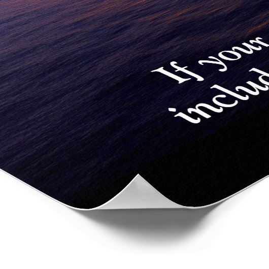 Mitgefühl - Buddha Zitat - Kunstdruck Poster (Ecke)