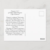 Mitgefühl Christi Bouguereau Postkarte (Rückseite)