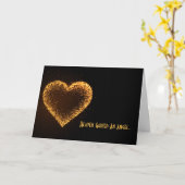 Mitgefühl der Haustiere bei Moon & Stars Karte (Gelbe Blume)