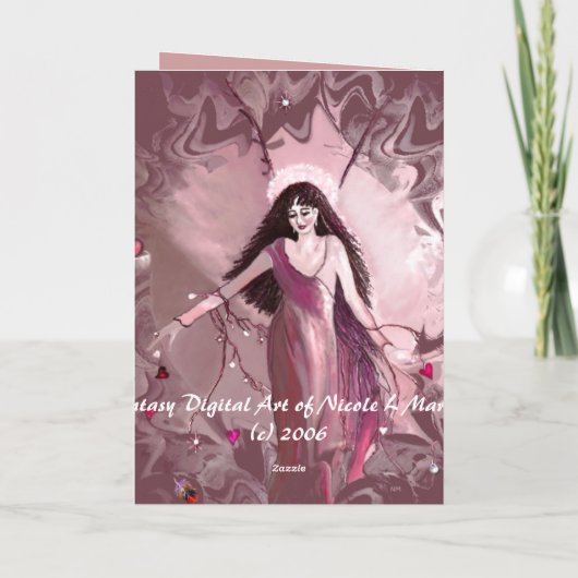 Mitgefühl Feiertagskarte (Rückseite)