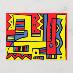 Mitgefühl gesund motivieren Himmlisch Postkarte