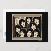 Mitgefühl gibt es auf der 7"x5" Flachkarte Ankündigung (Vorne/Hinten)