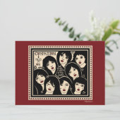 Mitgefühl gibt es auf der 7"x5" Flachkarte Ankündigung (Stehend Vorderseite)