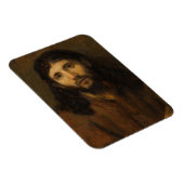 Mitgefühl im Gesicht Jesu Magnet (Rechte Seite)