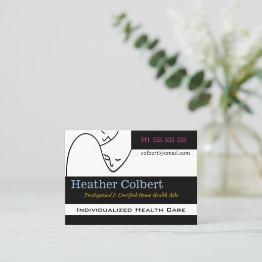 Mitgefühl in der Karriere Vertrauen Beruflich Visitenkarte (Stehend Vorderseite)