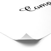 Mitgefühl in seinem Blick - Jesus Aquarell Malerei Poster (Ecke)