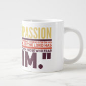 Mitgefühl - Jumbo-Tasse (Rechts)