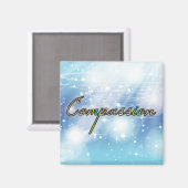 Mitgefühl Magnet (Vorderseite/Rückseite)