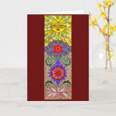 Mitgefühl-Mosaik von Jennifer Kuhns Karte (Gelbe Blume)