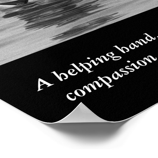 Mitgefühl Poster (Ecke)