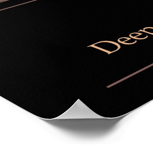 Mitgefühl-Poster Poster (Ecke)