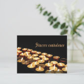 Mitgefühl Postkarte (Stehend Vorderseite)