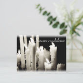 Mitgefühl Postkarte (Stehend Vorderseite)