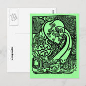 Mitgefühl Postkarte (Vorne/Hinten)