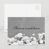 Mitgefühl Postkarte (Vorne/Hinten)