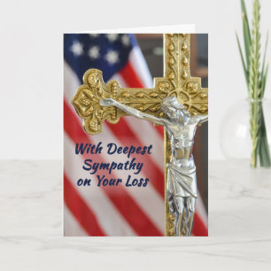 Mitgefühl Religiös Christlich Militär Patriotisch Karte