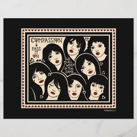 Mitgefühl übergeben es auf_flaches Papier Blatt 11 (Vorderseite)