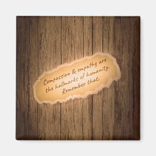 Mitgefühl und Empathie sind die Markenzeichen der  Magnet