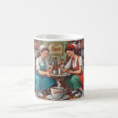 Mitgefühl und Kaffee: Sippen und wiederholen Kaffeetasse (Mittel)