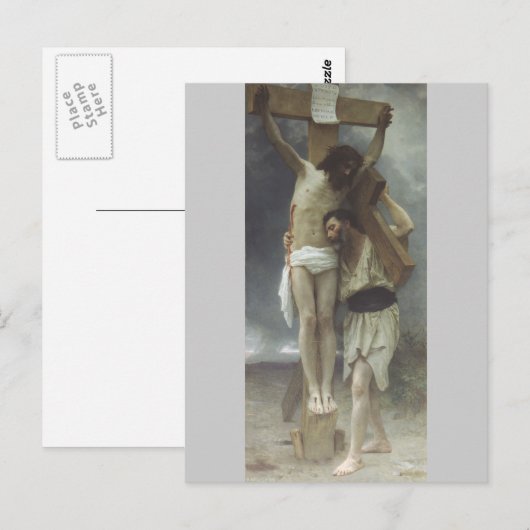 Mitgefühl von William Bouguereau Postkarte (Vorne/Hinten)