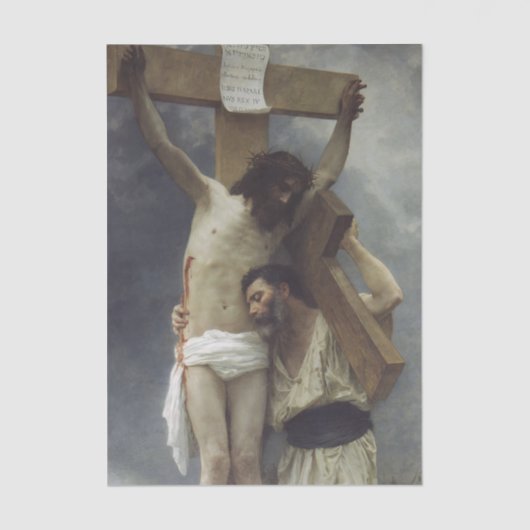 Mitgefühl von William Bouguereau Seidenpapier (Vorderseite)
