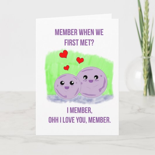 Mitglied Berry Card Karte (Vorderseite)