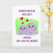 Mitglied Berry Card Karte (Gelbe Blume)