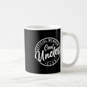 Mitglied Cool Uncles Club Vintage Vatertag Kaffeetasse