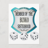 Mitglied der Bunko-Schwesternschaft Postkarte (Vorderseite)