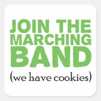 Mitglied der Marching-Band