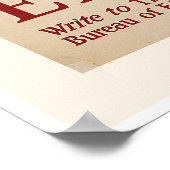 Mitglied der School Garden Army Poster (Ecke)