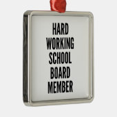 Mitglied des Ausschusses der Hochschule Ornament Aus Metall (Rechts)