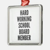 Mitglied des Ausschusses der Hochschule Ornament Aus Metall (Links)