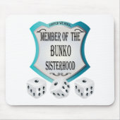 Mitglied des BunkoSisterhood Mousepad (Vorne)