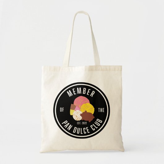 Mitglied des Club Pan Dulce Tragetasche (Vorne)