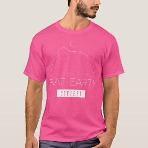 Mitglied des Flat Earth Club Science Astronomie T-Shirt