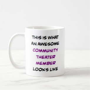 Mitglied des Gemeinschaftstheaters, phantastisch Kaffeetasse