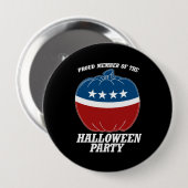 Mitglied des Halloween-Party - .png Button (Vorne & Hinten)