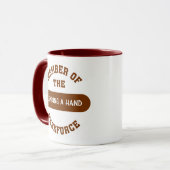 Mitglied des Lending eine Handtask force Tasse (Vorderseite Links)