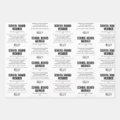 Mitglied des personalisiert School Board Funny Geschenkpapier Set (Vorderseite 3)