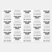Mitglied des personalisiert School Board Funny Geschenkpapier Set (Vorderseite)