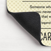 Mitglied des personalisiert School Board Funny Mousepad (Ecke)