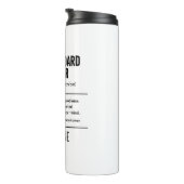 Mitglied des personalisiert School Board Funny Thermosbecher (Nach rechts gedreht)