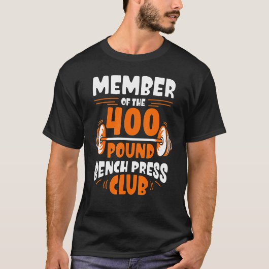 Mitglied des Presseclub 400 Pfund T-Shirt (Vorderseite)