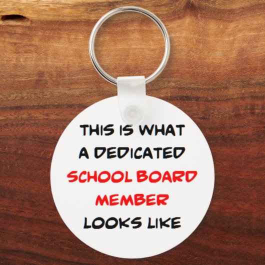 Mitglied des Schulrates Schlüsselanhänger (Vorderseite)