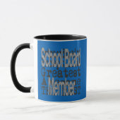 Mitglied des Schulrats Tasse (Links)