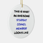 Mitglied des Studentenrates, phantastisch Keramik Ornament (Rechts)