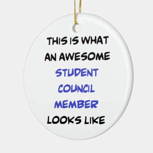 Mitglied des Studentenrates, phantastisch Keramik Ornament (Links)