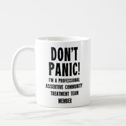 Mitglied des Teams für die assertive Gemeinschafts Kaffeetasse (Links)