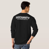 Mitglied des Teams für die Crew von benutzerdefini T-Shirt (Schwarz voll)